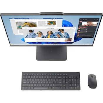 Imagen 4 de Lenovo IdeaCentre All-in-One 24IRH9 Intel Core i3-1315U 8GB RAM 512GB SSD 23.8" FHD Touchscreen Windows 11 Home Spanish Keyboard