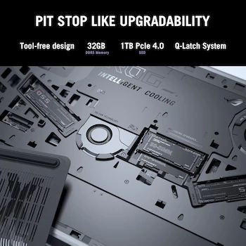 Imagen 4 de ASUS ROG Strix G16 (2025) Gaming Laptop 16-inch 2.5K Display Intel Core Ultra 9 275HX NVIDIA GeForce RTX 5070 Ti 32GB DDR5 RAM SSD