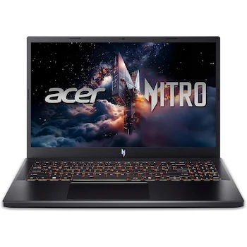 Imagen de referencia para Acer Nitro V ANV15-51 Gaming Laptop Intel Core i9-13900H NVIDIA GeForce RTX 4060 15.6-inch FHD IPS Display 16GB DDR5 RAM 1TB PCIe Gen 4 SSD Wi-Fi 6 Black