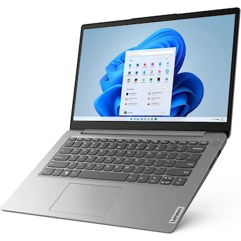 Imagen 2 de Lenovo IdeaPad 1 14IJL7 82LV0075US Laptop 14" Intel Celeron 4GB RAM 128GB SSD Cloud Grey