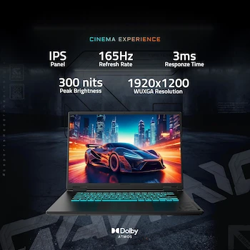 Imagen 5 de GIGABYTE A16 CVHI3US894SH Gaming Laptop - Intel i7-13620H, NVIDIA GeForce RTX 5060, 16GB DDR5 RAM, 1TB SSD, Windows 11 Home