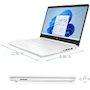 Miniatura de HP Laptop 14-inch HD Intel Quad-Core N4120 16GB DDR4 RAM 64GB eMMC Windows 11 with 1-Year Office 365