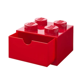 Imagen alusiva al producto LEGO Contenedor de Escritorio Rojo Modelo 43159510