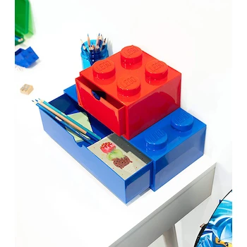 Imagen 2 de LEGO Contenedor de Escritorio Rojo Modelo 43159510