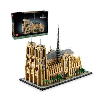 Imagen 1 de LEGO Architecture Notre-Dame de París Set de Construcción Modelo 21061 con 4383 Piezas