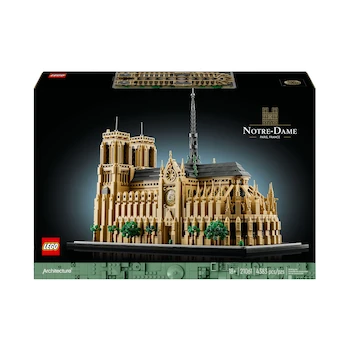 Imagen 3 de LEGO Architecture Notre-Dame de París Set de Construcción Modelo 21061 con 4383 Piezas