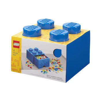 Imagen 2 de Bloque de Almacenamiento LEGO 8 Rojo