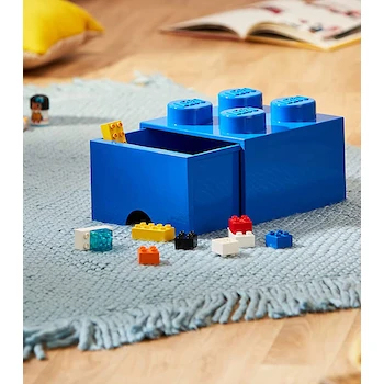 Imagen 3 de Bloque de Almacenamiento LEGO 8 Rojo