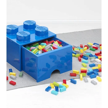 Imagen 4 de Bloque de Almacenamiento LEGO 8 Rojo