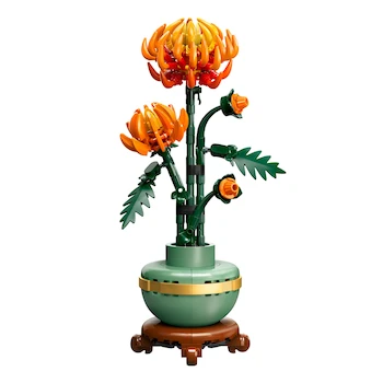 Imagen 2 de LEGO Icons Botanical Collection Crisantemo Set de Construcción Floral Modelo 10368