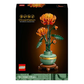 Imagen 3 de LEGO Icons Botanical Collection Crisantemo Set de Construcción Floral Modelo 10368