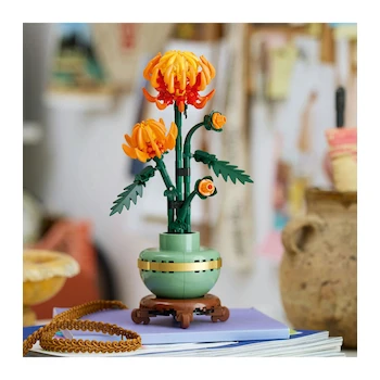 Imagen 5 de LEGO Icons Botanical Collection Crisantemo Set de Construcción Floral Modelo 10368