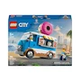 Miniatura de Set de Construcción LEGO City Camión de Donas Modelo 60452