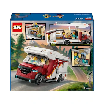 Imagen 4 de LEGO City Casa Rodante Aventurera de Vacaciones Modelo 60454
