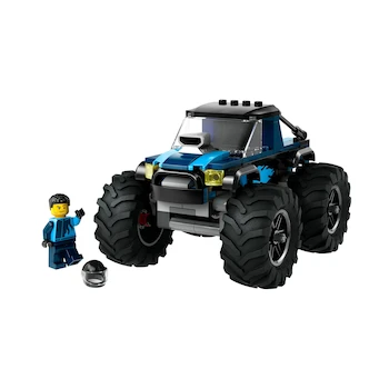 Imagen 2 de LEGO City Camioneta Monstruo Azul Modelo 60402 con 148 Piezas