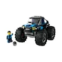 Miniatura de LEGO City Camioneta Monstruo Azul Modelo 60402 con 148 Piezas