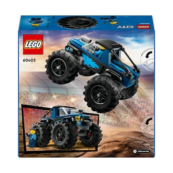 Imagen 4 de LEGO City Camioneta Monstruo Azul Modelo 60402 con 148 Piezas