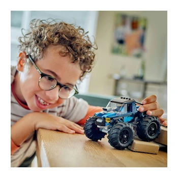 Imagen 5 de LEGO City Camioneta Monstruo Azul Modelo 60402 con 148 Piezas