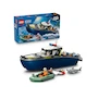 Miniatura de LEGO City Persecución en Barco de Policía Set de Construcción Juguete Modelo 60456