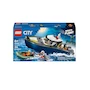 Miniatura de LEGO City Persecución en Barco de Policía Set de Construcción Juguete Modelo 60456