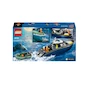 Miniatura de LEGO City Persecución en Barco de Policía Set de Construcción Juguete Modelo 60456
