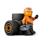 Miniatura de LEGO City Piloto de F1 con Auto McLaren Juguete 60442