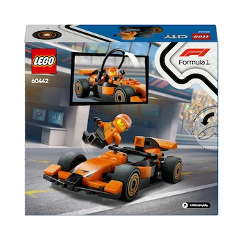 Imagen 5 de LEGO City Piloto de F1 con Auto McLaren Juguete 60442