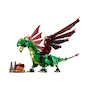 Miniatura de LEGO Creator 3en1 Dragón Medieval Juguete de Construcción Modelo 31161