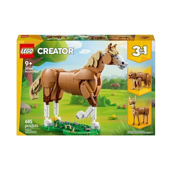 Imagen 2 de LEGO Creator 3 en 1 Caballo Noble 31166 Set de 292 Piezas