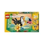 Miniatura de LEGO Creator 3 en 1 Fauna Salvaje Tucán Tropical Juguete Modelo 31173