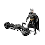 Miniatura de LEGO DC Batman Figura para Construir Batman y Moto Batipod Modelo 76273