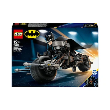 Imagen 3 de LEGO DC Batman Figura para Construir Batman y Moto Batipod Modelo 76273