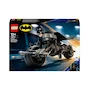 Miniatura de LEGO DC Batman Figura para Construir Batman y Moto Batipod Modelo 76273