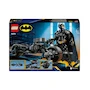 Miniatura de LEGO DC Batman Figura para Construir Batman y Moto Batipod Modelo 76273