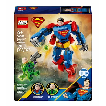 Imagen 3 de LEGO DC Superman Mech vs. Lex Luthor Set 76302