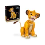 Miniatura de LEGO Disney El Rey León Simba Joven Set de Construcción 43247