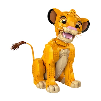 Imagen 2 de LEGO Disney El Rey León Simba Joven Set de Construcción 43247