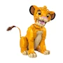 Miniatura de LEGO Disney El Rey León Simba Joven Set de Construcción 43247