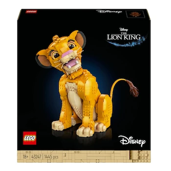 Imagen 3 de LEGO Disney El Rey León Simba Joven Set de Construcción 43247