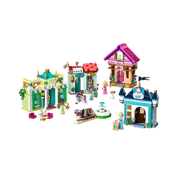 Imagen 2 de Set de Construcción LEGO Disney Princess Aventura en el Mercado de las Princesas Disney Modelo 43246 con 817 Piezas