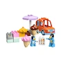 Miniatura de LEGO DUPLO Bluey Excursión a la Heladería con Bluey Set de Construcción Modelo 10458