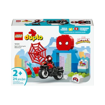 Imagen 2 de LEGO DUPLO Marvel Aventura en Moto de Spin Juguete de Construcción Modelo 10424