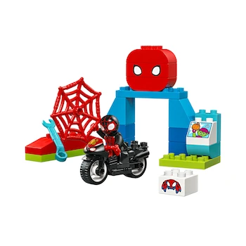 Imagen 3 de LEGO DUPLO Marvel Aventura en Moto de Spin Juguete de Construcción Modelo 10424