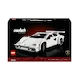 Miniatura de LEGO Icons 10337 Lamborghini Countach 5000 Quattrovalvole White 1506-Piece Building Set