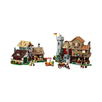 Imagen 2 de Set de Construcción LEGO Icons Plaza Mayor Medieval Modelo 10332