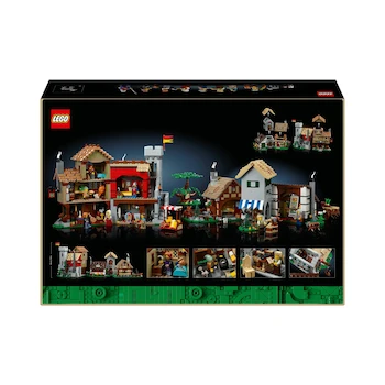 Imagen 4 de Set de Construcción LEGO Icons Plaza Mayor Medieval Modelo 10332