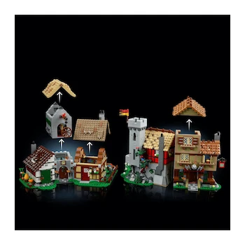 Imagen 5 de Set de Construcción LEGO Icons Plaza Mayor Medieval Modelo 10332