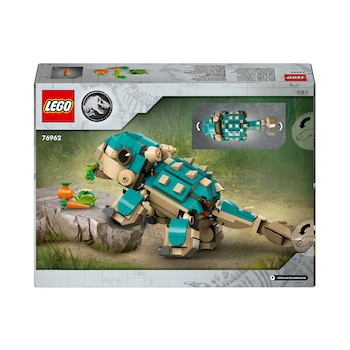 Imagen 4 de LEGO Jurassic World Baby Bumpy Ankylosaurus Dinosaurio Bebé Juguete de Construcción Modelo 76962