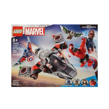 Imagen de referencia para Set Lego Marvel Batalla entre el Capitán América y Hulk Rojo Modelo 76292