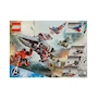 Miniatura de Set Lego Marvel Batalla entre el Capitán América y Hulk Rojo Modelo 76292